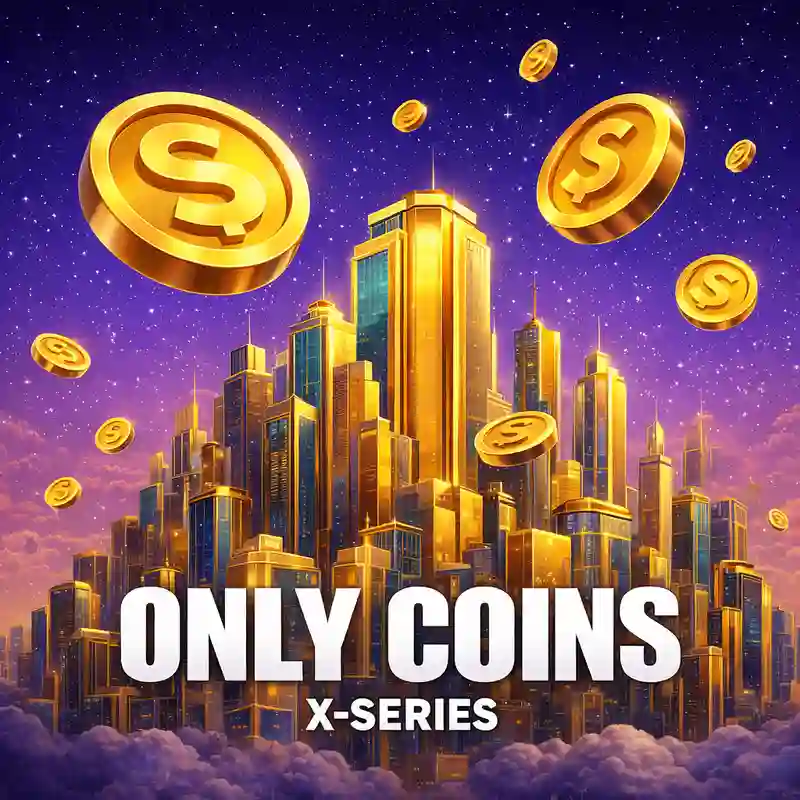 Only Coins slot game banner sa jl77bet
